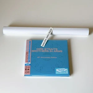 Dire Straits Brothers In Arms 40th Anniversary 3CD Deluxe ED w/ Jacket poster - Picture 1 of 23