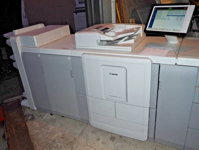 IMPRESORA COPIADORA CANON OCE VARIOPRINT 135 PUNZÓN ACABADO GRAPADORA Escáner de folletos Foto 1 de 4