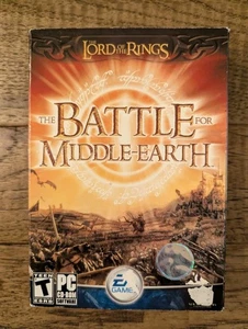 Herr der Ringe: Die Schlacht um Mittelerde PC Spiel 2004 Edition, 4 Discs CIB - Bild 1 von 9