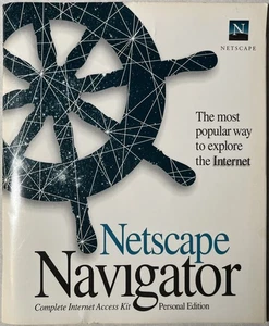 Netscape Navigator 2.0-Internet Access Kit-Personal Edition Manual *SHIPS FREE* - Picture 1 of 3