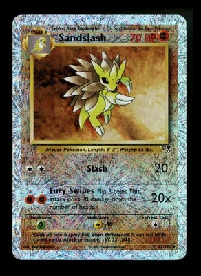 Sandslash 62/110 Legendary Collection 2002 Reverse Holo Pokémon Card TCG - Image 1 of 4