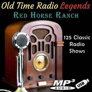 Old Time Radio Legends Red Horse Ranch 125 Shows On USB Flash Drive - Imagen 1 de 1