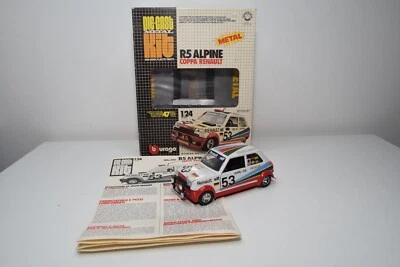 B45 1:24 BBURAGO BURAGO KIT 5162 RENAULT R5 ALPINE CUP #53 NUOVO CON SCATOLA ... - Immagine 1 di 4