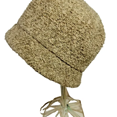 *Norbu* Sombrero de cubo para mujer Canadá color tweed camel, forro de edredón 22,5 de colección Foto 1 de 4