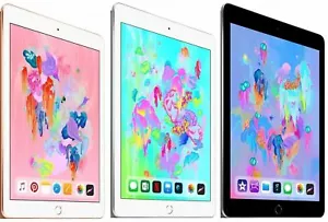 Apple iPad 6th Gen 9.7" 32GB 128GB Silver Gray 32GB 128GB 2018 Model - Good - Picture 1 of 27
