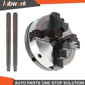 Labwork Chuck 4 Jaw Fit For All Wood Lathes With 1-Inch By 8 TPI Spindles 3'' - Picture 1 of 14
