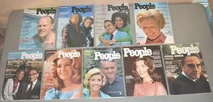 9 issues of People magazine - 1974 - Ford, Kennedy, Wallace, Nixon, Kissinger... - Photo 1/1