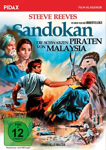 Steve Reeves SANDOKAN - DIE SCHWARZEN PIRATEN VON MALAYSIA DVD Umberto Lenzi - Imagen 1 de 2