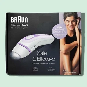 Braun IPL-Haarentfernungsgerät Braun Silkexpert Pro IPL3000 in Flieder Gebraucht - Bild 1 von 3