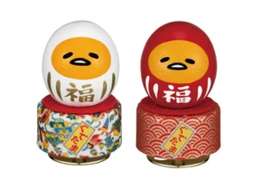 SANRIO Gudetama Daruma Spieluhr Good Luck - 2 Farben aus Japan - Bild 1 von 3