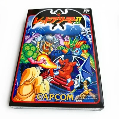 RED ARREMER 2 Gargovle's Ouest - Empty box replacement spare case for Famicom - Image 1 of 4