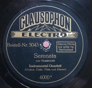 Instrumental-Quartett 78 RPM / Serenata & Humoreske (44-1023-VH) - Foto 1 di 2