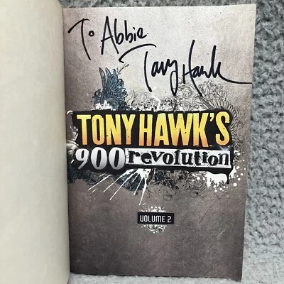 TONY HAWK Signed 900 Revolution Kids SKATEBOARDING Graphic Novel Book RARE PROOF - Image 1 of 4