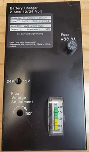 Onan OT Battery Charger 2 Amp 12/24 Volt Model#: 5-00300-315207 - Picture 1 of 6