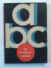 ABC der Rundfunktechnik DDR-Fachbuch 1963