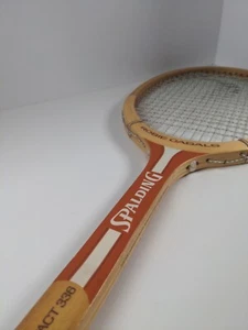 Raqueta de tenis de madera vintage ROSIE CASALS Spalding Impact 336, excelente estado - Imagen 1 de 6