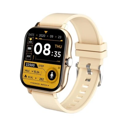 Smart Watch Men Women Fitness Tracker Blood Pressure Heart Rate Sport Watches UK - Image 1 of 4