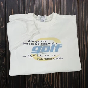 Vintage 90er IZOD Golf Sweatshirt Medium Best in Golf Attire bestickt - Bild 1 von 10