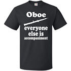 Inktastic Oboe Player Funny Music Gift T-Shirt Joke Teacher Band Instruments Hws