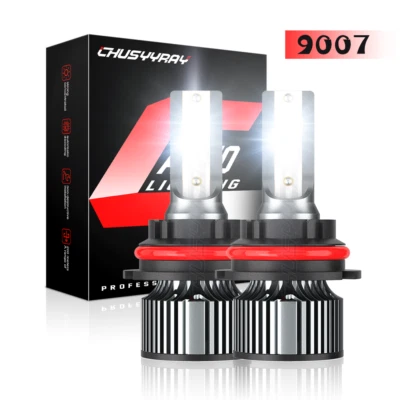 For FORD Ranger 1990-2011 LED Headlight Kit 9007 HB5 6500K White Hi/Lo Beam - Image 1 of 4