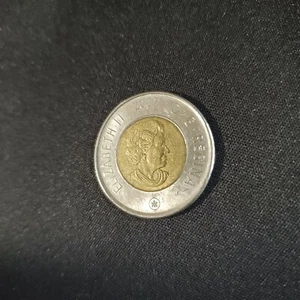 2007 ELIZABETH D. G. REGINA CANADA 2 DOLLARS TOKEN COIN - Picture 1 of 4