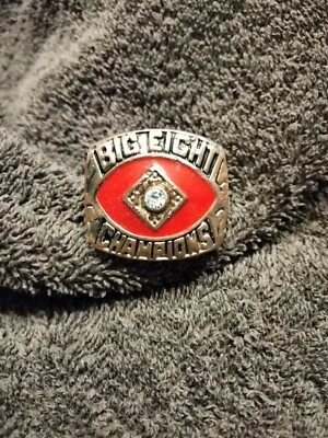 Anillo Oklahoma Sooners 1987 OU NCAA campeonato grande 8 oro 10K raro Foto 1 de 4