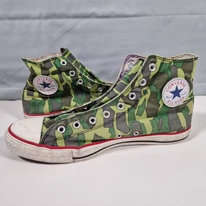 RARE Vintage Converse Gorillaz 2011 Camo Chuck Taylor All-Star Size 11 Trainers - Picture 1 of 9