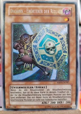 DSCHINN - ERÖRTERER DER RITUALE - ABPF-DE087 Secret Rare / Excellent - Bild 1 von 4