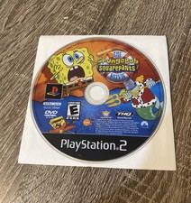 The SpongeBob SquarePants Movie (PlayStation 2, 2004) PS2 Game Disc Only Tested