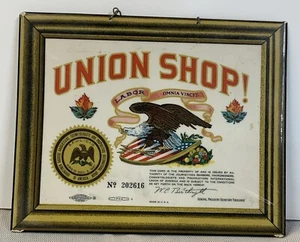 barber shop union sign - Picture 1 of 11