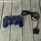 Hip Gear Hip Controller Wired Controller for Sony PlayStation 2  LM539 Blue PS2
