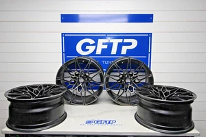 21-25 BMW M4 M3 G80 G82 G83 OEM STAGGERED 19" 20" WHEELS WHEEL SET BLACK SILVER - Picture 1 of 24