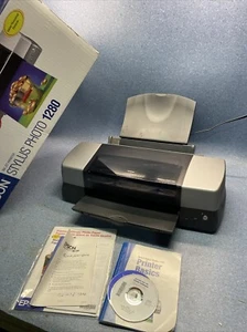 Epson Stylus 1280 Photo Digital Photo Inkjet Printer UNTESTED POWERS ON - Picture 1 of 10