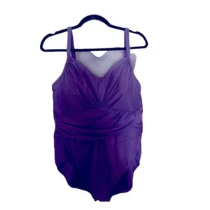 Lands End One Piece Plus Size Swimsuit Size 22W - Picture 1 of 7