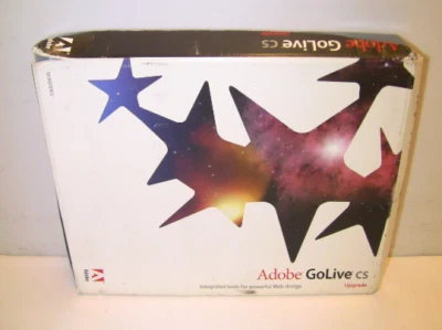 ADOBE GOLIVE CS UPGRADE INTEGRATED TOOLS WINDOWS for POWERFUL WEB DESIGN - Image 1 of 4