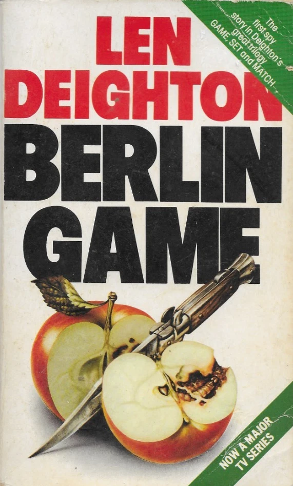 Berlin Game by Len Deighton (paperback) vintage 1988 thriller mystery novel - image 1 of 1