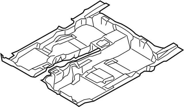 Conjunto de alfombra Infiniti QX70 2014-2017 - piso - (74902-1CA2A) === NOS Foto 1 de 1
