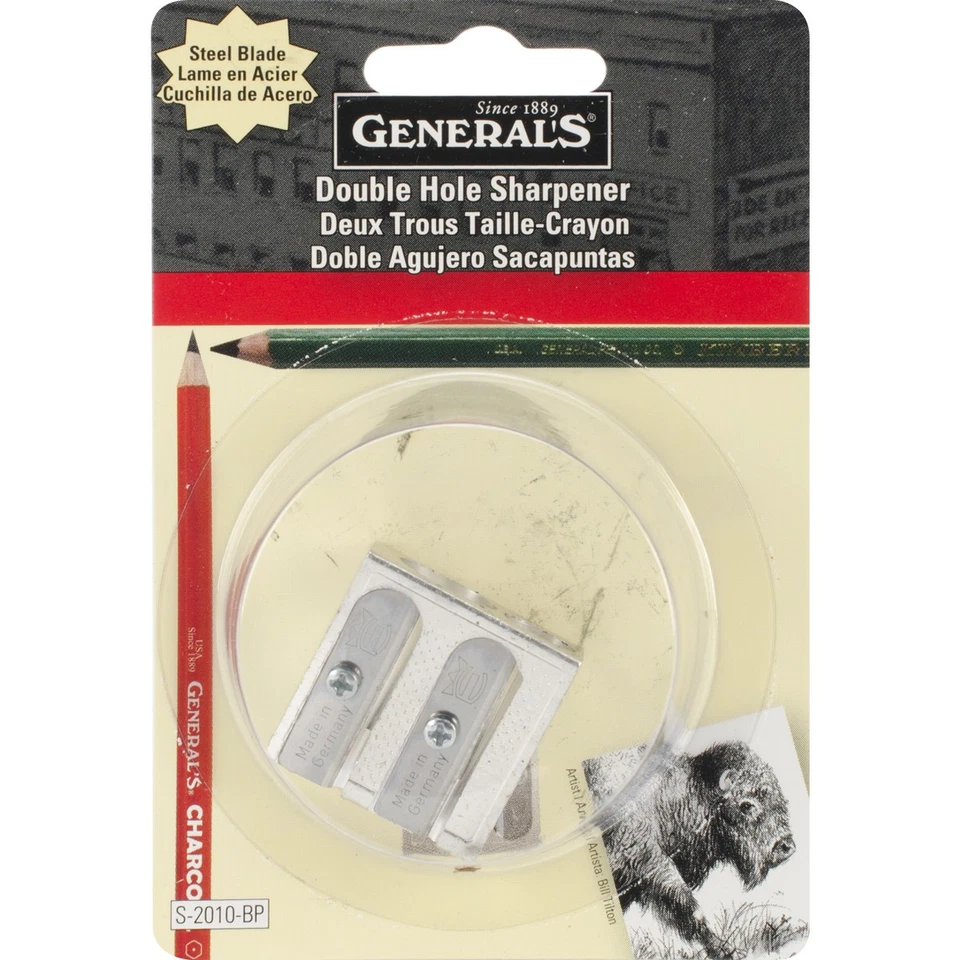 General Pencil 451113 Double Hole Sharpener