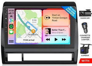 CAM+DVR+For Toyota Tacoma 2005-2013 CarPlay 9" Android 14 Car Radio Stereo DSP - Picture 1 of 20