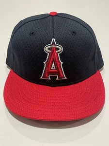 Vintage New Era California Angels Fitted Cap Hat 6 7/8 5950 Diamond Collection - Picture 1 of 7