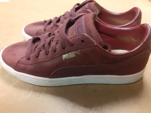 Burgundy Puma Vashtie Trainers Size 5.5 - Picture 1 of 6