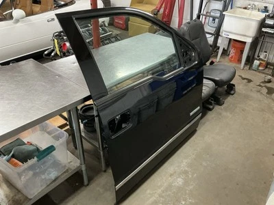 2009-2014 Ford F150 Platinum Passenger Front Door Crew Cab Tuxedo Black UH #175 - Image 1 of 4