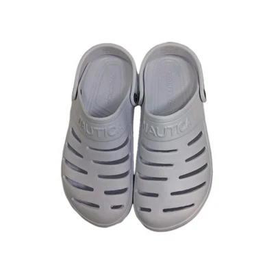 Zueco sin cordones Nautica, unisex, estilo cocodrilo... hombre talla 9, mujer talla 11 Foto 1 de 4