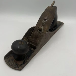 VINTAGE NR. 5 HOLZHOBEL GLATTER BODEN 13 1/2 ZOLL UNSICHER ÜBER MARKENBEDARF TLC - Bild 1 von 11