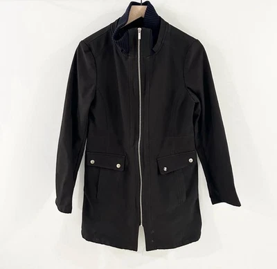 Chaqueta Siena Studio Cremallera Completa Negra Talla Grande Foto 1 de 4