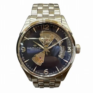 Hamilton Jazzmaster Viewmatic H327050 Automatic Open Heart Watch Wristwatch Free - Picture 1 of 9