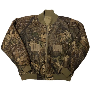 Columbia Hunting Jacket Mens XL Reversible Camouflage Bomber Insulated - Image 1 of 4