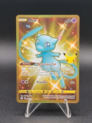 🔥 MEW ~ 2021 Celebrations 025/025 ~ Holo SECRET 🔥 - Image 1 of 4