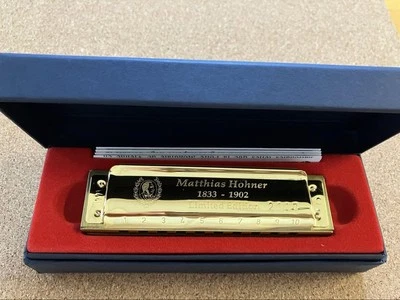 Horner Harmonica Limited Edition 100th Anniversary Model C Major Gold 1833-1902 - Image 1 of 4