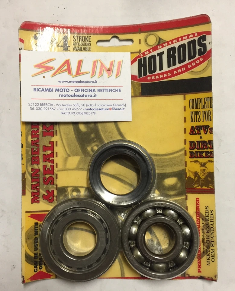 Kit cuscinetti e paraolio di banco HONDA CR 250 R (1992/2007) - HOT RODS K003 - Immagine 1 di 1